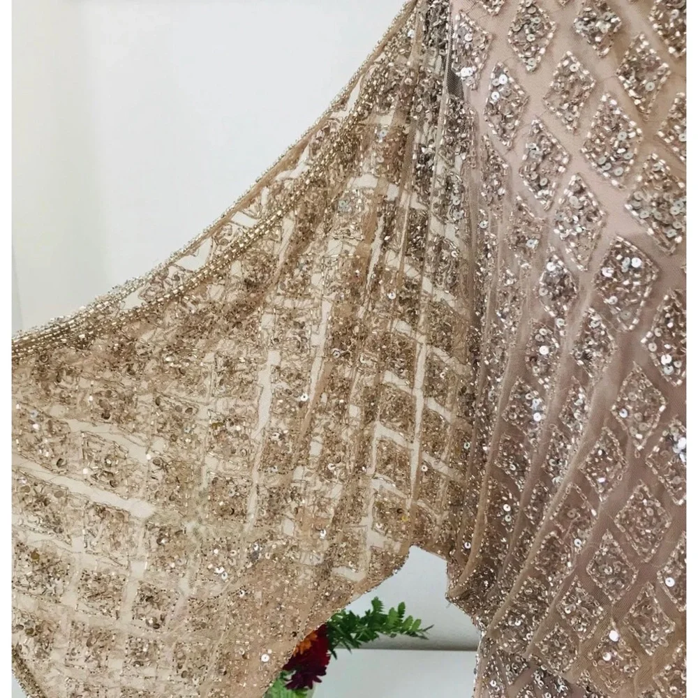 NWT BHLDN Bathilda Beaded Gown Maxi Dress - Picture 12 of 13